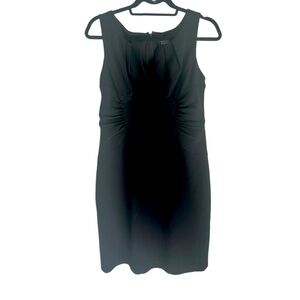 Adrianna Papell Little Black Dress 8 Petit